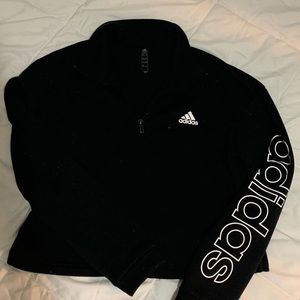 adidas half zip up